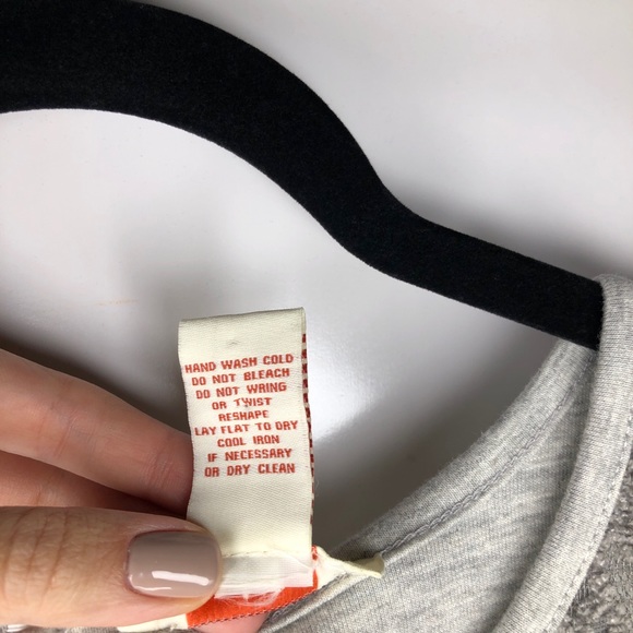 Sundance Mallorie block mixed media grey dress - Picture 14 of 15